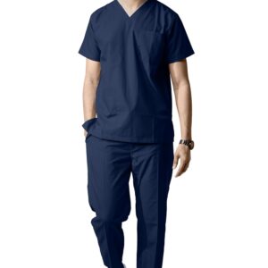 Men’s V-Neck Medical Scrub Suit