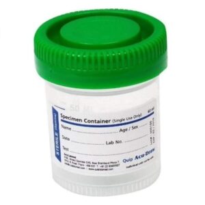 Plastic Urine container Non / Sterile, For Clinic