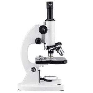 Compound Student Microscope (White/Black)